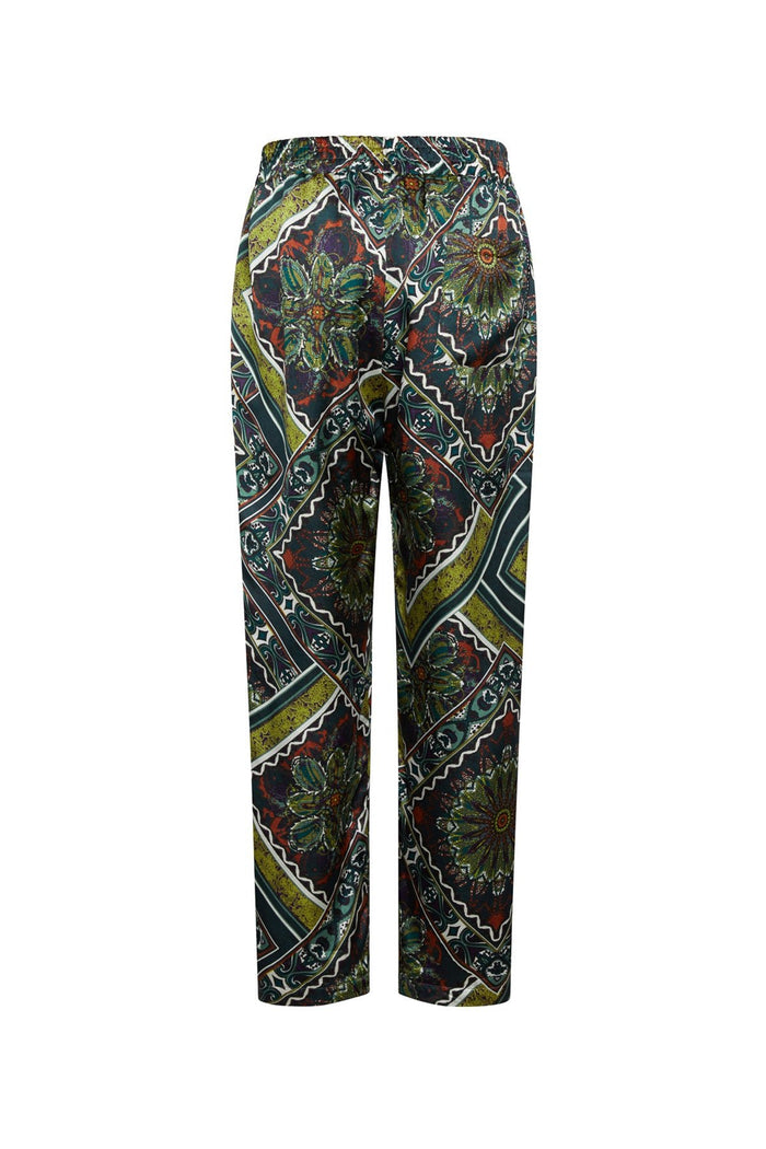 Noah Straight Leg Pant - Tile Print - Legends of Creativity