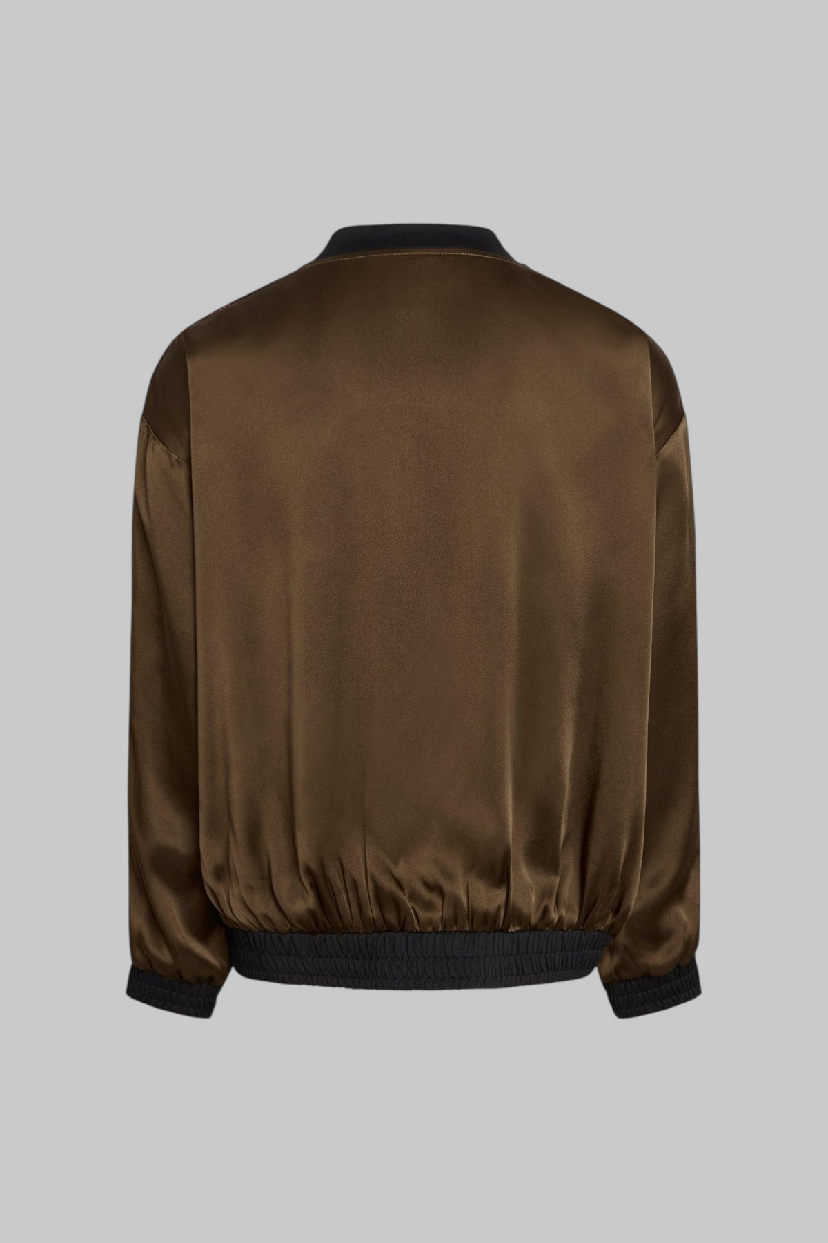 Presley Two-Tone Silk Bomber Jacket - Legends of Creativity