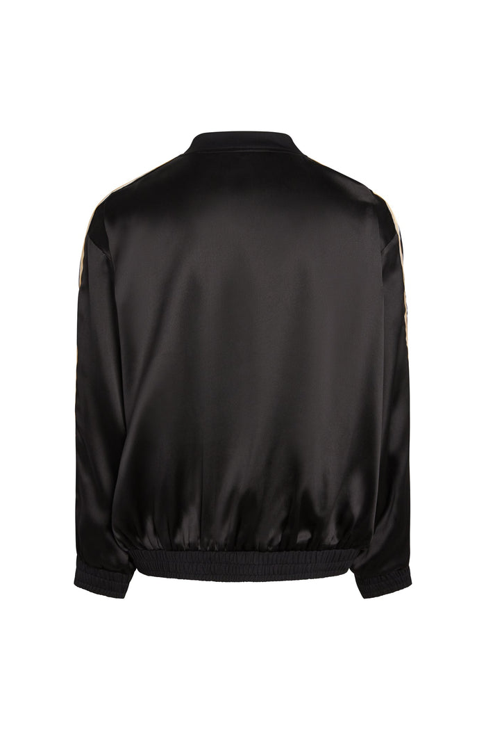 Presley Two - Tone Bomber Jacket - Silk - Legends of Creativity