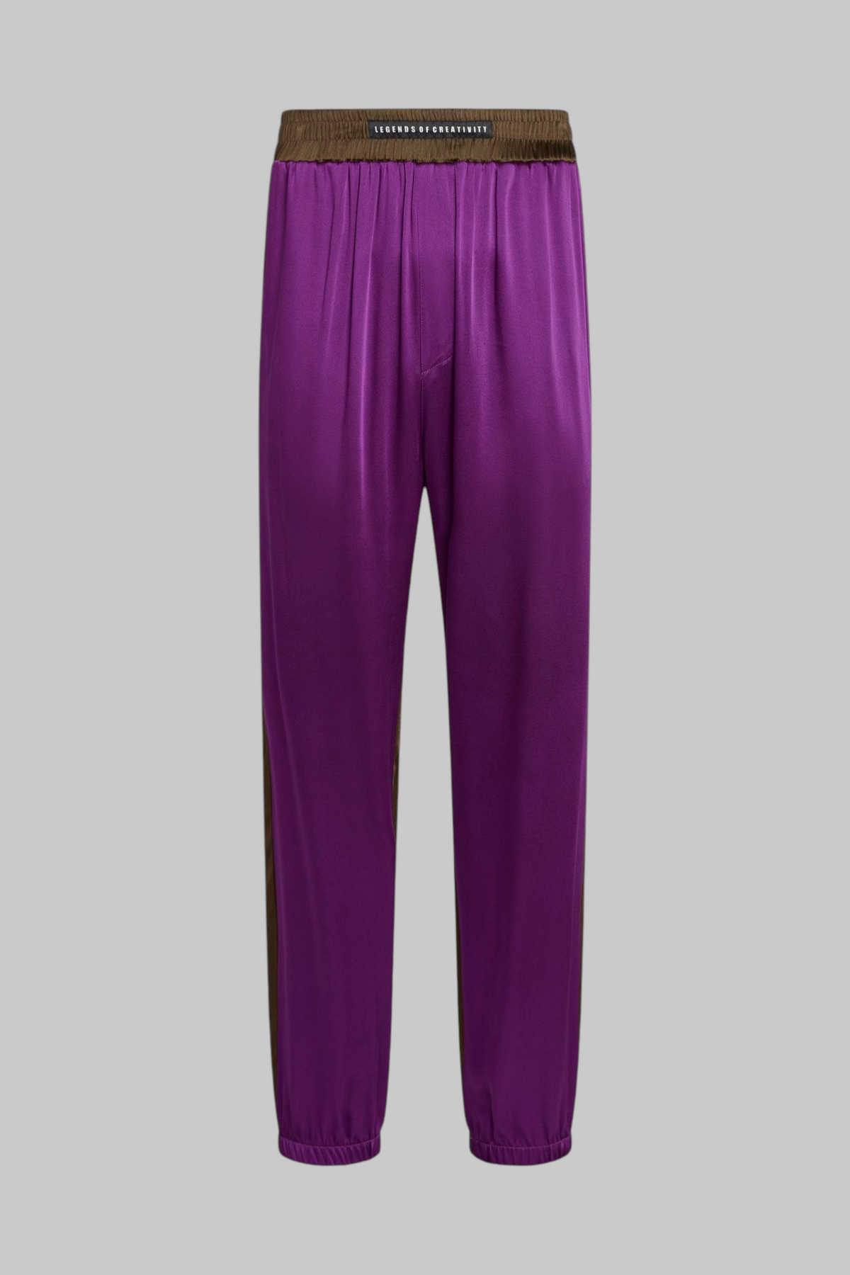 Presley Two-Tone Silk Track Pant - Legends of Creativity