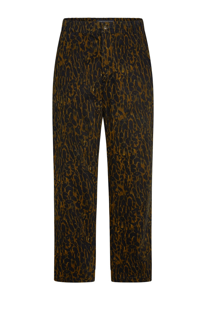 Ulric Straight Leg Pant - Leopard - Legends of Creativity